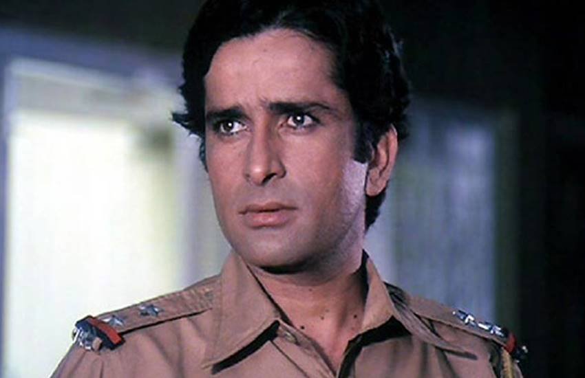 बॉलीवुड एक्टर शशि कपूर।