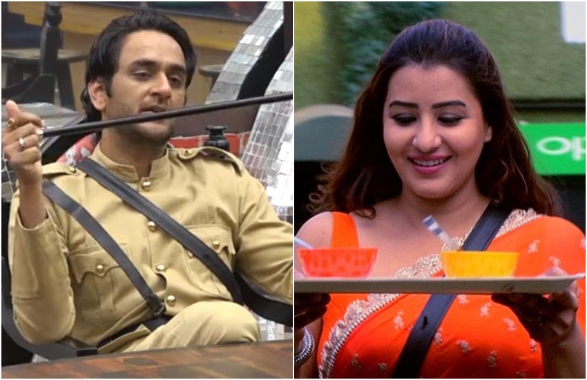 Bigg boss, bigg boss 11, Shilpa Shinde, tv actress Shilpa Shinde, actress Shilpa Shinde, vikas gupta, vikas city task, anguri bhabhiji, bigg boss 11, Bhabi Ji Ghar Par Hai, bigg boss 11, bigg boss 11 contestant, shilpa shinde, puneesh sharma, television, entertainment, jansatta