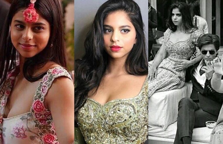 Shah Rukh Khan, Suhana Khan, Suhana Khan With daddy Shah Rukh, Suhana Khan With Shah Rukh Khan, Suhana Khan attending wedding in Delhi, Suhana Khan latest Photo, See Pictures of Suhana Khan, Shahrukh Khan and Gauri Khan, Suhana Khan entertainment news, bollywood news, television news, entertainment news in hindi