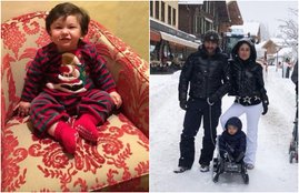 taimur ali khan, Kareena Kapoor Khan, kareena saif, Taimur Ali Khan, Saif Ali Khan, Saif kareena, Taimur Ali Khan photos, Taimur saif kareena new year, Taimur Ali Khan new photos, Taimur new year, saif kareena photos, kareena photos, saif kareena new year, taimur snowfall, taimur ali khan photo, entertainment, jansatta