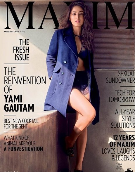 Photo News, Latest News, yami gautam, Maxim India, Photoshoot, yami gautam Photoshoot, Maxim India cover"