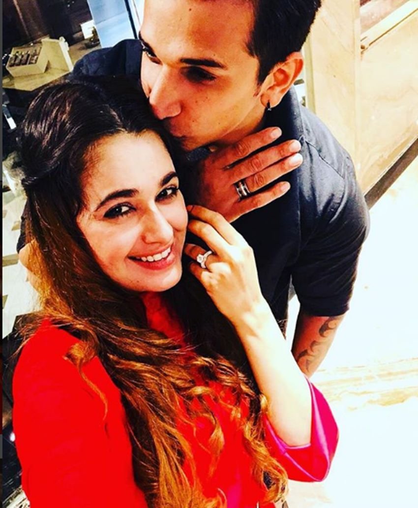 prince narula, roadies, bigg boss 9, prince narula engagement, yuvika chaudhary, yuvika chaudhary engagement, yuvika chaudhary pictures