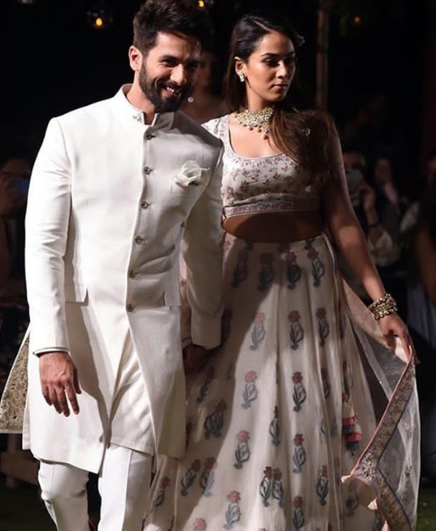 Lakme Fashion Week 2018: शाहिद कपूर के साथ पहली बार रैंप पर उतरीं पत्नी मीरा राजपूत, देखें तस्वीरें