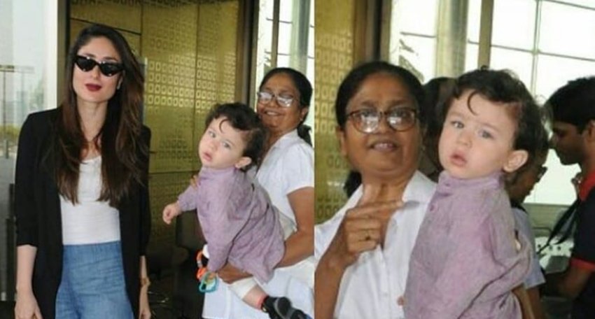 Kareena Kapoor Khan, Taimur Ali Khan, Mom Kareena Kapoor, Kareena Kapoor spotted at Mumbai Airport, Kareena Kapoor with Taimur Ali Khan, see cute pictures of Taimur Ali Khan, entertainement news, entertainmnet news, bollywood news, television news, entertainmnet news, bollywood news, television news