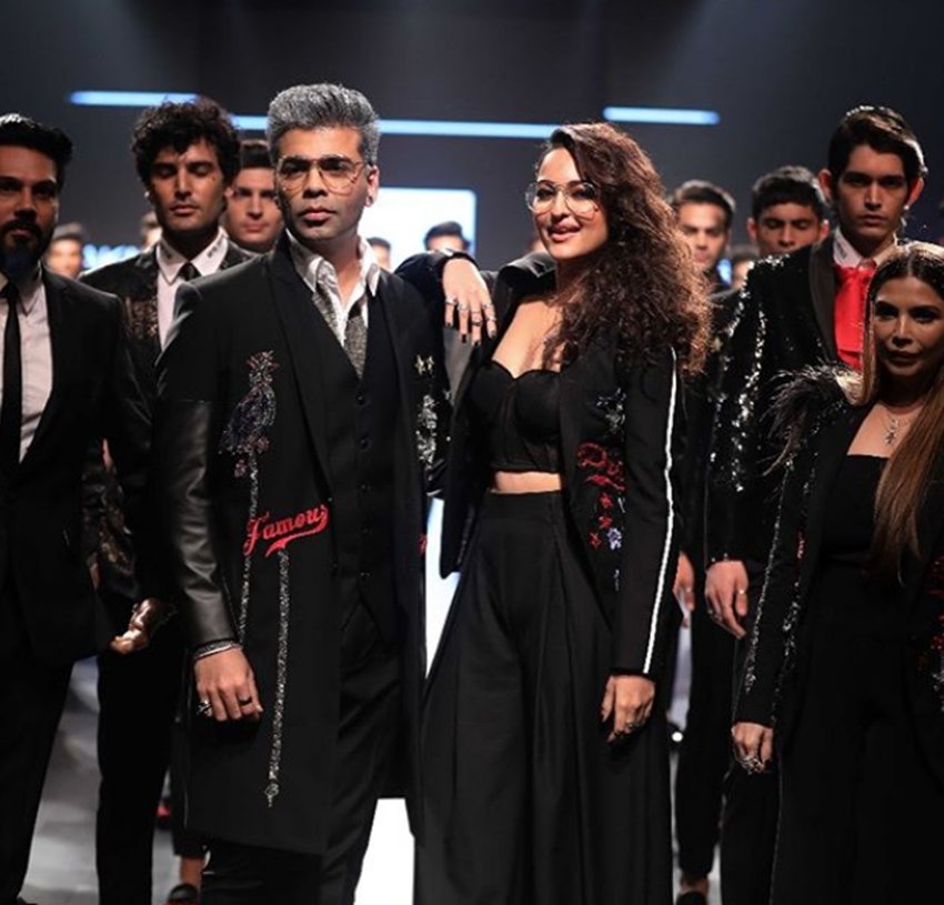 Lakme Fashion Week 2018, Kriti Sanon, Karan Johar, Sonakshi Sinha, Yami Gautam, Tapsi Pannu, bollywood celebs walk on ramp in LFW, Lakme Fashion Week 2018 ramp walk, celebs walk on ramp in LFW, entertainment news, bollywood news, bollywood news, entertainment, entertainment news, bollywood news, bollywood news, entertainment news