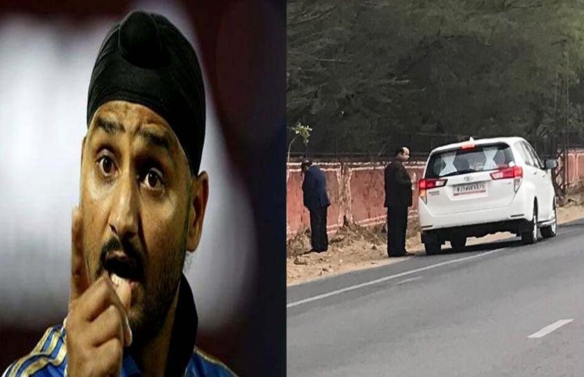 सड़क किनारे पेशाब करते मंत्री की तस्वीर वायरल हुई है। सड़क किनारे पेशाब करते मंत्री की तस्वीर वायरल हुई है।