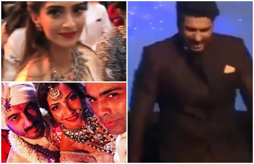 Sonam, Rhea, Shanaya, Anshula, Harshvardhan, Shweta Bachchan, Arjun Kapoor, Sonam Kapoor, Karan Johar dancing, Arjun Kapoor at cousin Mohit Marwah wedding, See videos of Mohit Marwah wedding, Arjun, Kapoor cousins Sonam, Rhea, Shanaya, Anshula, Harshvardhan, Shweta Bachchan, Athiya Shetty, Aadar Jain, Seema Khan, Sridevi, Anil Kapoor and Anand Ahuj, entertainment news, bollywood news, television news