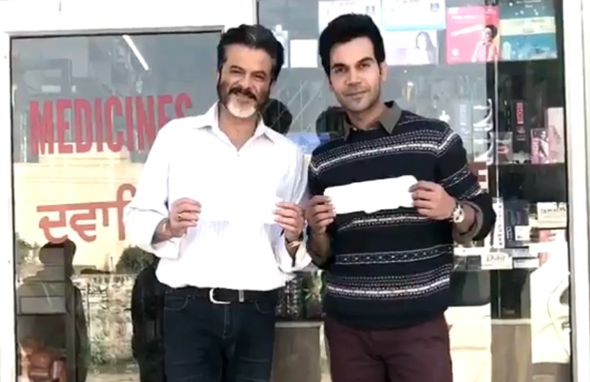 Rajkumar Rao, Anil Kapoor, Fanne Kha, Padman Challenge, Twitter Video, Rajkumar Rao Twitter, Akshay Kumar, Akshay Kumar Movie