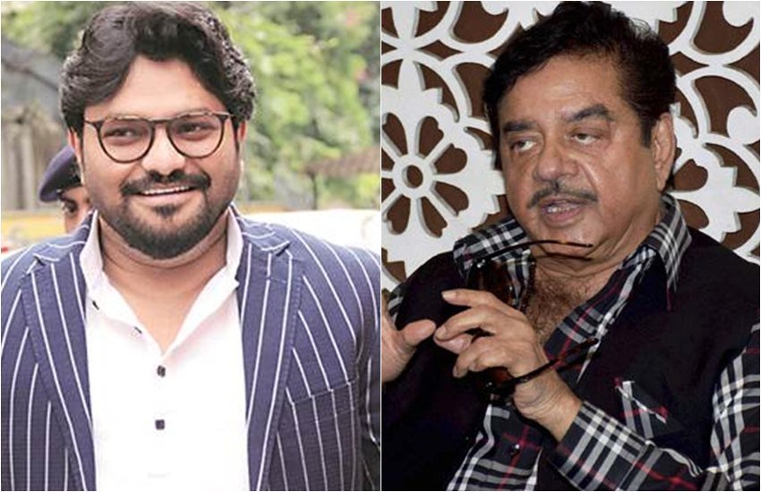 बाबुल सुप्रियो और शत्रुघ्न सिन्हा (एक्सप्रेस फाइल फोटो)