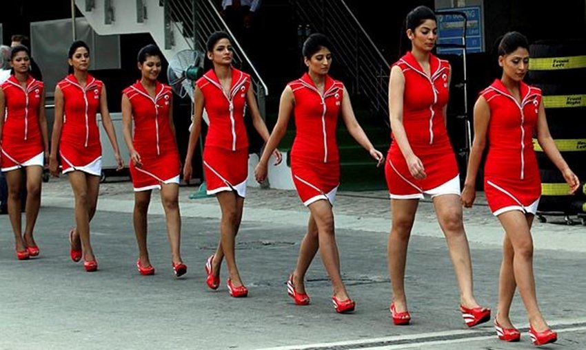 Sports Model, Grid Girls Banned, Grid Girlf, Formula 1, Professional Darts Corporation, Grid Girls India, FIA Formula, Rebecca Cooper, Michelle Westby, Entertainment News, Sports News