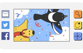 winter olympics, winter olympics 2018, 2018 winter olympics, 2018 शीतकालीन ओलिंपिक, 2018 शीतकालीन ओलंपिक, शीतकालीन ओलिंपिक, Day 5 of the Doodle Snow Games, winter olympics schedule, winter olympics 2018 india, winter olympics 2018 dates india, google doodle, winter olympics india 2018, google, doodle