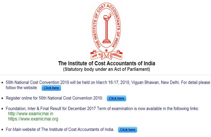 icwai, icwai cma, icmai result, icmai result 2017, icmai.in, www.icmai.in, icwai cma result, icwai cma result 2017, icwai cma dec result 2017, cma foundation result, cma foundation result result, cma foundation result dec result 2017, www.examicmai.org result, cma inter result, cma inter result 2017, cma inter dec result 2017, www.examicmai.org, examicmai.org, www.examicmai.org result 2017, www.examicmai.in result, examicmai.in, www.examicmai.in, cma final result, cma final result 2017, cma final result dec 2017, icmai foundation result, icmai foundation result 2017