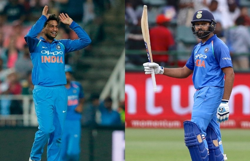 IND VS SA KULDEEP AND ROHIT