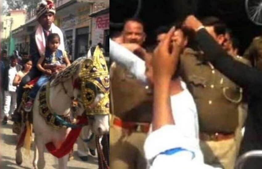 मुजफ्फरनगर के इस थाने में पुलिस वालों के अनोखा काम के बाद तारीफ हो रही है। (फोटोः यूट्यूब) 