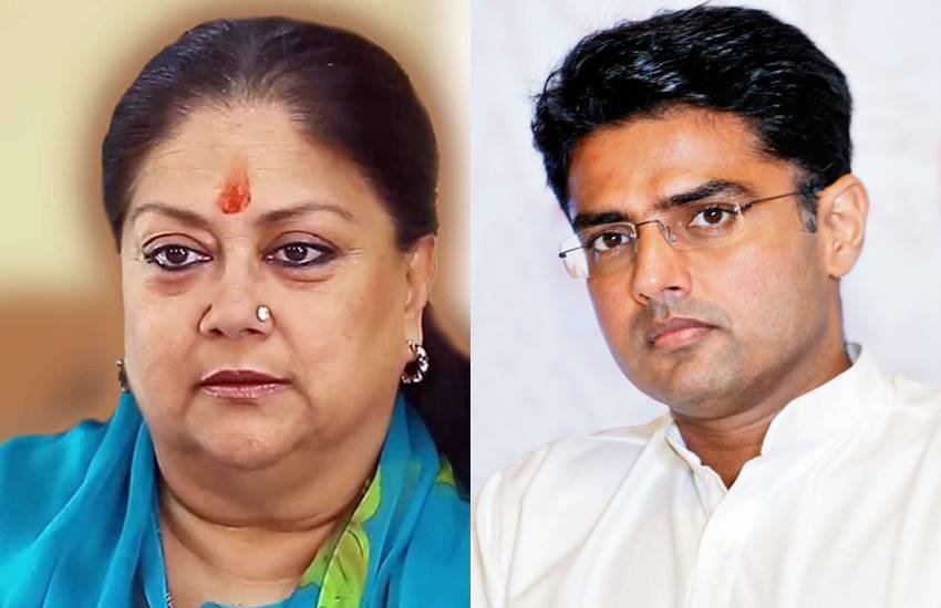 Rajasthan Local Body Bypoll Election Results: राजस्थान की मुख्यमंत्री वसुंधरा राजे और सूबे में कांग्रेस अध्यक्ष सचिन पायलट।