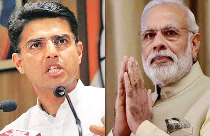 सचिन पायलट और पीएम मोदी (एक्सप्रेस फोटो/पीटीआई फोटो)