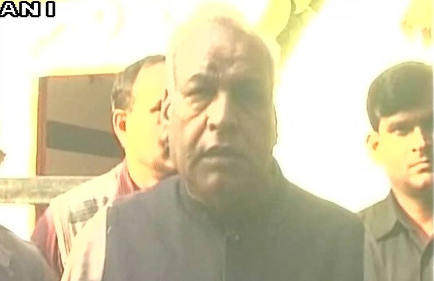 मंत्री सत्यदेव पचौरी।(Photo Source- ANI)