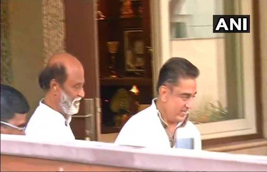 Kamal Haasan, Rajnikanth, Superstar Rajnikanth, Rajnikant, Tamil Nadu, रजनीकांत, कमल हासन, tamil politics, Political Party of kamal hassan, South politics, Hindi news, News in Hindi, Jansatta