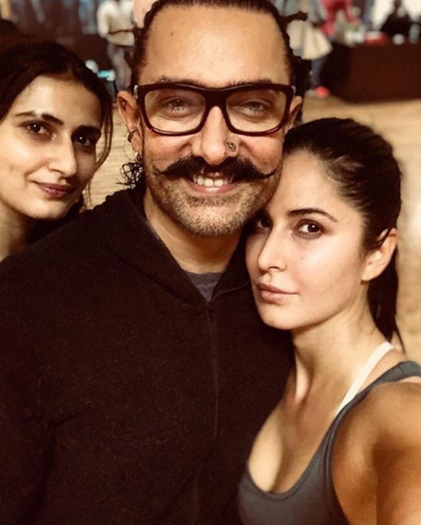Aamir Khan, Aamir Khan Movie, Aamir Khan TOH, Aamir Khan Thugs of Hindostan, Aamir Khan Katrina Kaif, Aamir Khan with Fatima Sana Sheikh, Thugs of Hindostan Leaked Pictures, Thugs of Hindostan Images, TOH Lead Photos, Aamir Khan TOH