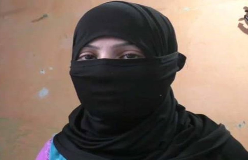 बरेली में तीन तलाक की शिकार पीड़िता( फोटो-सोशल मीडिया)