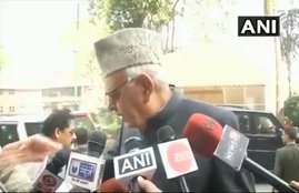 Farooq Abdullah on Vinay Katiyar's comment, says- Kya ye Katiyar ke baap ka desh hai?, Farooq Abdullah, Vinay Katiyar, BJP