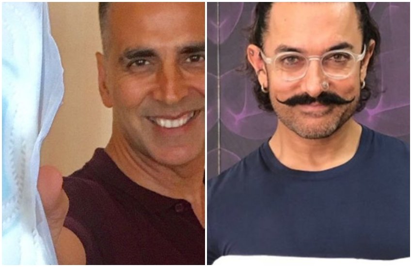 Pad Man Challenge, accepted Pad Man Challenge, Aamir Khan, Twinkle Khanna, Akshay Kumar, Akshay Kumar challenge to Virat Kohli, Deepika Padukone, Alia Bhatt, Akshay Kumar see pictures of accepted Pad Man Challenge, entertainment news, bollywood news, bollywood news, entertainment news