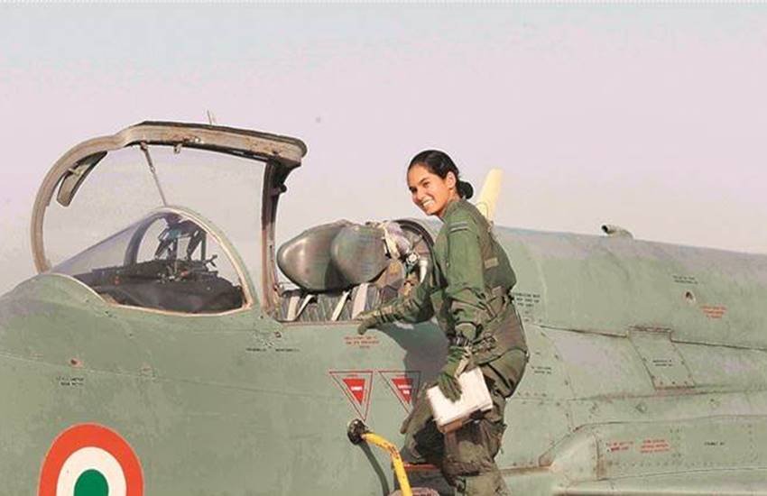 who is avani chaturvedi, woman fighter pilots, woman pilot flies MiG-21, Avani Chaturvedi, indian air force, iaf woman pilots, who is avani chaturvedi, women in combat roles, jansatta