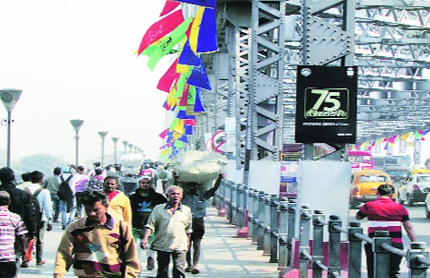हावड़ा ब्रिज या रबींद्र सेतु हावड़ा ब्रिज या रबींद्र सेतु