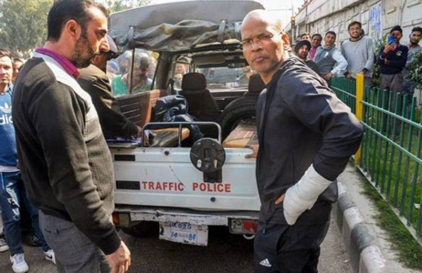वरिष्‍ठ आईपीएस अधिकारी बसंत रथ ने कुछ दिनों पहले पुलिस जिप्‍सी को सीज कर लिया था। (फोटो सोर्स: पीटीआई)