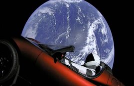 Elon Musk Car, Elon Musk Car in space, car in space, space car, Shot into Space, car Shot into Space, car Collide With Earth, Collide With Earth, Earth or Venus, Elon Musk Car Will Collide, international news