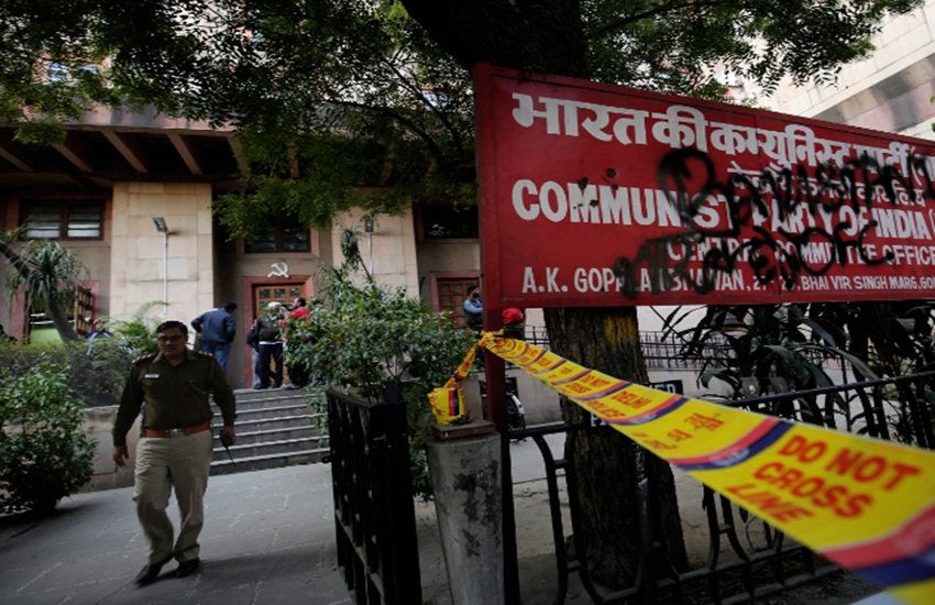दिल्ली स्थित सीपीएम मुख्यालय की फाइल फोटो।