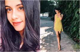 Dishani Chakraborty, Dishani Chakraborty photos, Dishani Chakraborty hot photos, Dishani Chakraborty instagram, instagram, Dishani Chakraborty bollywood debut, bollywood debut, Mithun Chakraborty daughter Dishani Chakraborty , Yogita Bali, Dishani Chakraborty Mithuns adopted child, sara ali khan, jahanvi kapoor, entertainment, jansatta