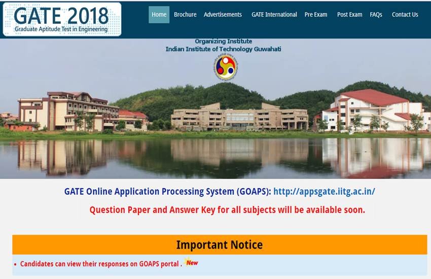 gate 2018, gate 2018 gate.iitg.ac.in, www.gate.iitg.ac.in, gate 2018 answer key, gate answer key 2018, gate 2018 key, gate key, gate 2018 key, iit gate, iit gate 2018 answer key, iit gate answer key, gate iitg ac in, latest news updates