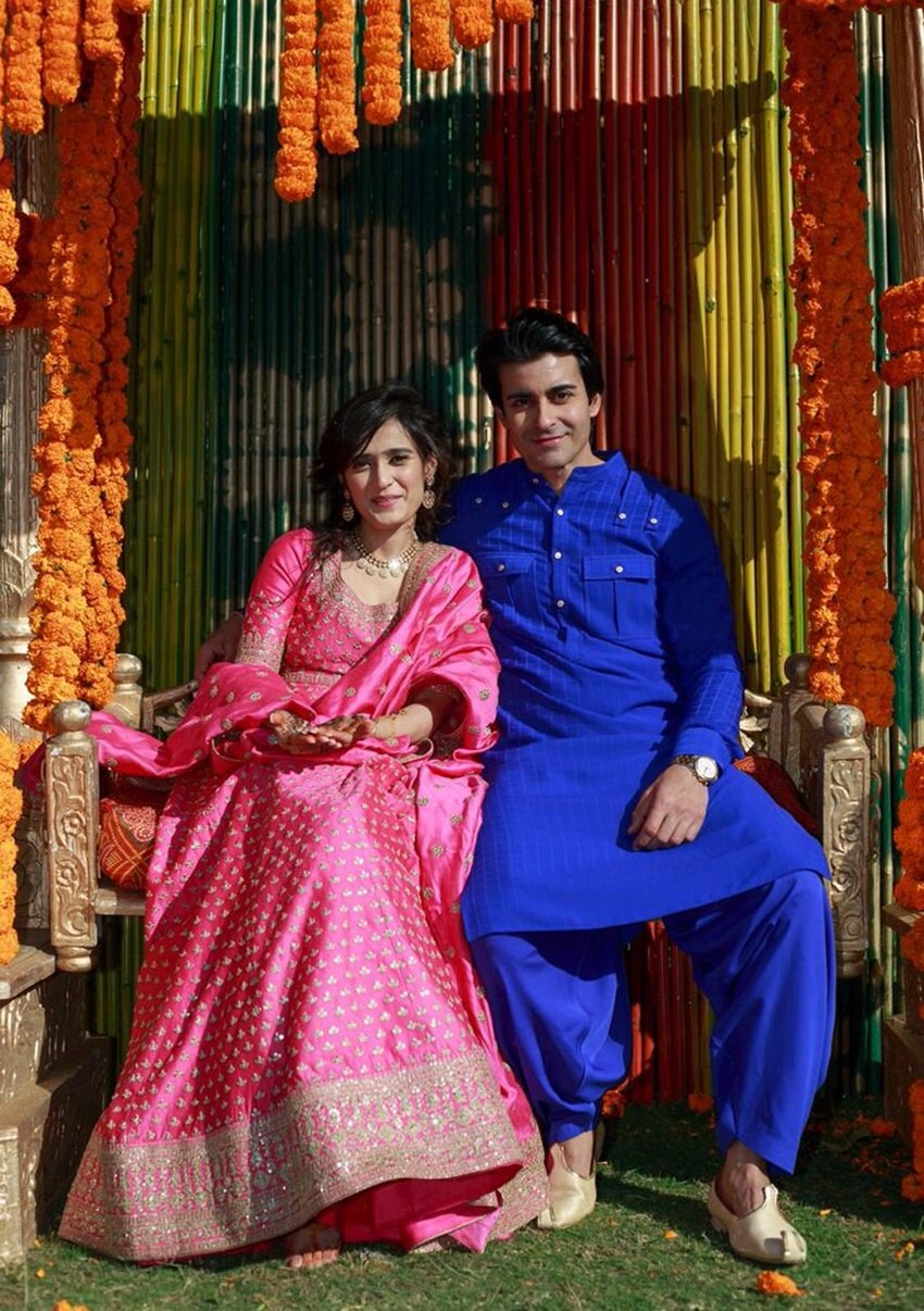 Gautam Rode, tv actor Gautam Rode, Pankhuri Awasthy, gautam rode wedding, Gautam Rode pankhuri awasthy, gautam rode wedding, gautam rode pre-wedding functions, pankhuri awasthy, gautam Pankhuri wedding photos, gautam Pankhuri pre-wedding photos, gautam Pankhuri news, tv married couple, television, entertainment, jansatta