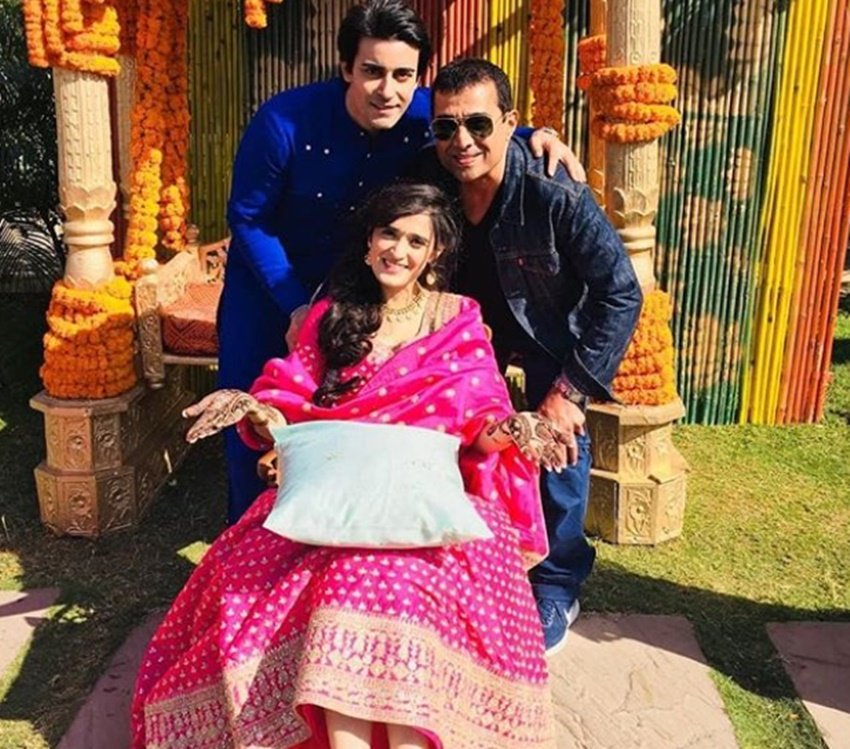 Gautam Rode, tv actor Gautam Rode, Pankhuri Awasthy, gautam rode wedding, Gautam Rode pankhuri awasthy, gautam rode wedding, gautam rode pre-wedding functions, pankhuri awasthy, gautam Pankhuri wedding photos, gautam Pankhuri pre-wedding photos, gautam Pankhuri news, tv married couple, television, entertainment, jansatta