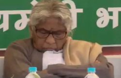 एमपी: समारोह में चल रहा था सीएम शिवराज का रिकॉर्डेड भाषण, सोती मिलीं यह कैबिनेट मंत्री