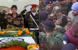 Sunjwan Army Camp, Subedar Madan Lal Choudhary, Lt Gen YVK Mohan, Mohan Paid Tribute, Tribute to Soldier, Army Camp attack, visuals from Jammu Cantt, Madan Lal Choudhary, Photo Gallery