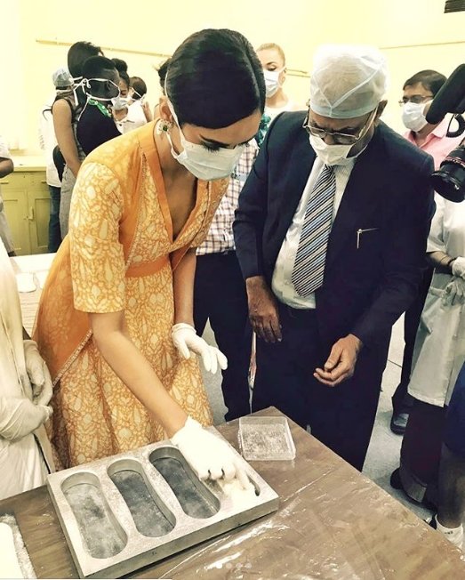 Naidu lauds Manushi Chillar for women's hygiene campaign