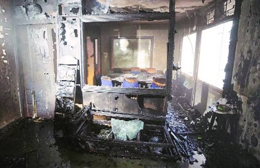 एमएस विश्वविद्यालय में कुलपति कार्यालय की तस्वीर।(फोटो सोर्स- इंडियन एक्सप्रेस)