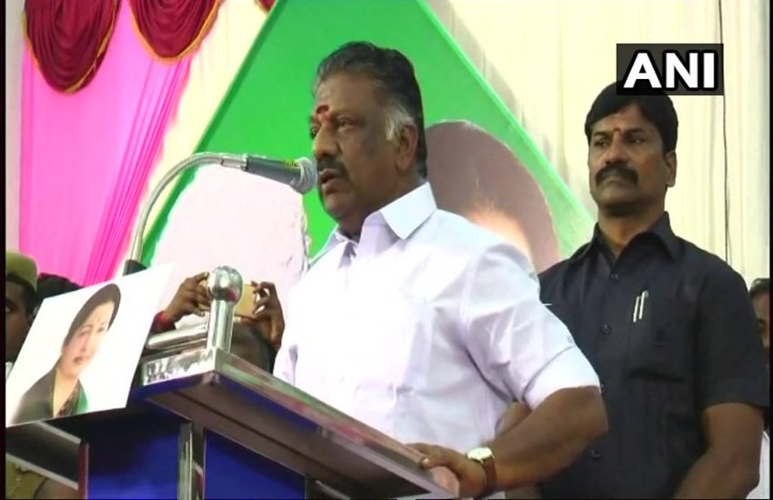 o panneerselvam