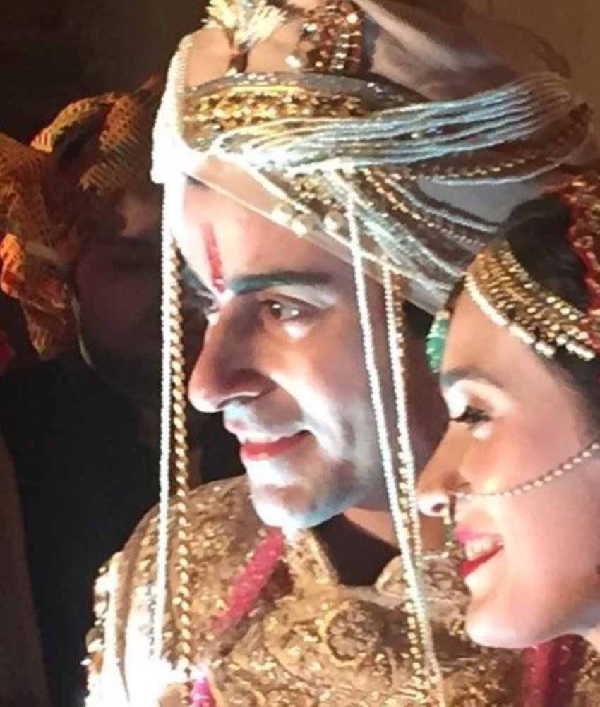 Gautam Rode, tv actor Gautam Rode, Pankhuri Awasthy, gautam rode wedding, Gautam Rode pankhuri awasthy, Gautam Rode pankhuri awasthy wedding picture, Gautam Rode pankhuri awasthy photos, Gautam Rode pankhuri awasthy marriage, gautam rode wedding, gautam rode pre-wedding functions, pankhuri awasthy, gautam Pankhuri wedding photos, gautam Pankhuri pre-wedding photos, gautam Pankhuri news, tv married couple, television, entertainment, jansatta