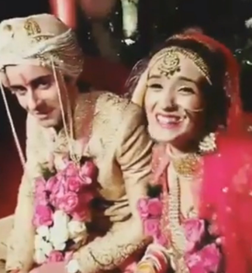 Gautam Rode, tv actor Gautam Rode, Pankhuri Awasthy, gautam rode wedding, Gautam Rode pankhuri awasthy, Gautam Rode pankhuri awasthy wedding picture, Gautam Rode pankhuri awasthy photos, Gautam Rode pankhuri awasthy marriage, gautam rode wedding, gautam rode pre-wedding functions, pankhuri awasthy, gautam Pankhuri wedding photos, gautam Pankhuri pre-wedding photos, gautam Pankhuri news, tv married couple, television, entertainment, jansatta