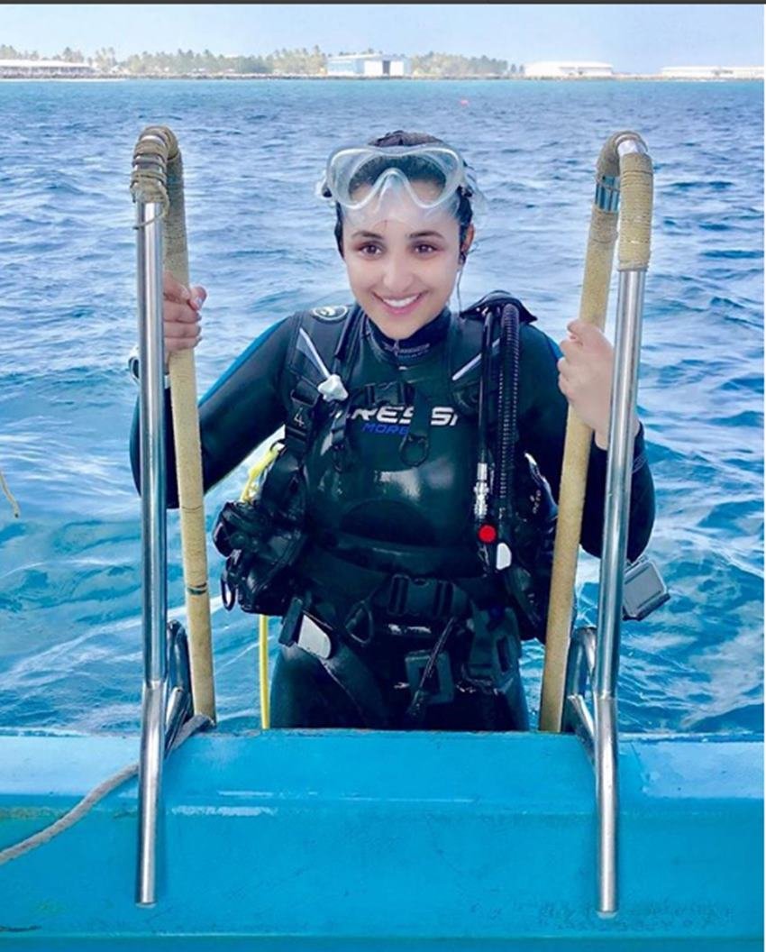 Parineeti chopra, parineeti in maldives, kesari, Karan johar, Akshay kumar, kesri actress paineeti, bollywood news, entertaiment news