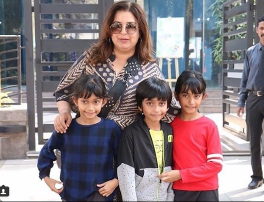Anya,Czar and Diva, farah khan, Farah Khan triplets' birthday,Javed Akhtar,Priya Dutt,Rajkummar Rao,Sajid Khan, Shirish Kunder