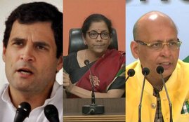 Nirmala Sitharaman, Defence Minister Nirmala Sitharaman, PNB scam, pnb, Congress Nirav Modi link, BJP, Nirav modi, Rahul gandhi, abhishek manu singhvi, Mehul choksi, cbi, ed, Gitanjali gems, Mumbai news, Hindi news, News in Hindi, Jansatta