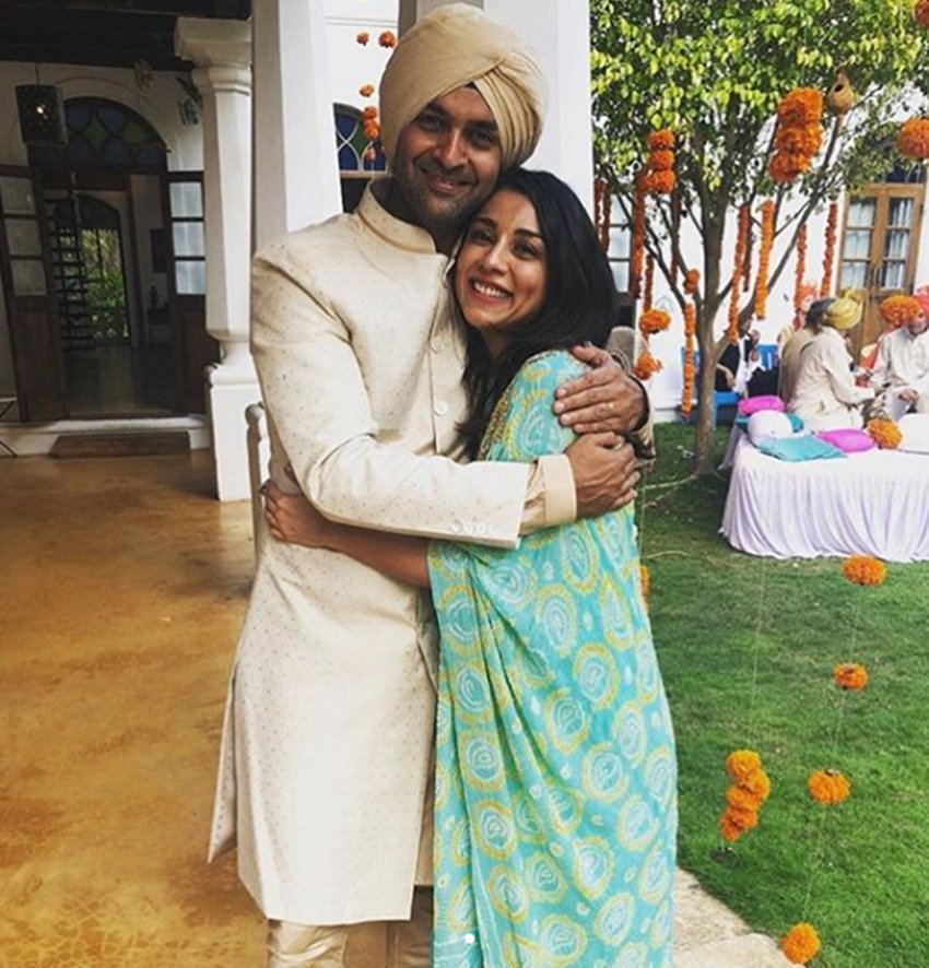 Purab Kohli, Purab Kohli wedding pics, Purab Kohli wife, Purab Kohli wedding, Purab Kohli daughter, Amrita Puri, Purab Kohli marriage, Goa wedding, British girlfriend Lucy Paton