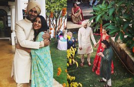 Purab Kohli, Purab Kohli wedding pics, Purab Kohli wife, Purab Kohli wedding, Purab Kohli daughter, Amrita Puri, Purab Kohli marriage, Goa wedding, British girlfriend Lucy Paton