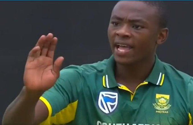 Ind vs SA 5th ODI: शिखर धवन को आउट करने के बाद रबाडा ने किया बाहर जाने का इशारा, देखें वीडियो