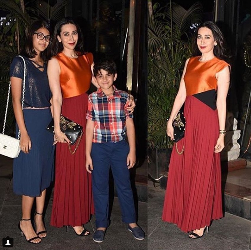randhir kapoor, karisma kapoor, kareena kapoor, randhir kapoor birthday, kareena karisma, randhir birthday party, kareena, karisma