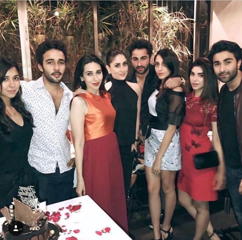 randhir kapoor, karisma kapoor, kareena kapoor, randhir kapoor birthday, kareena karisma, randhir birthday party, kareena, karisma